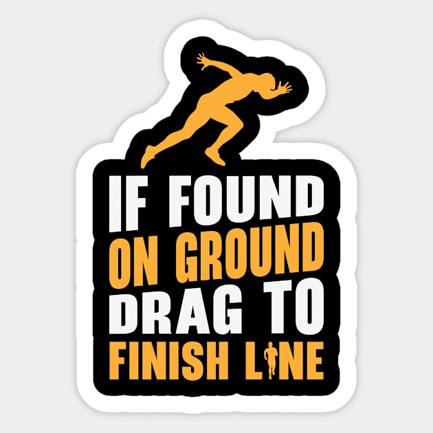 Running Runner Jogging Sticker by maxcode